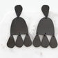 Selma Collection - Black Earrings