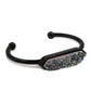 Bangle Collection - Black Elara Cosmic Quartz Bracelet
