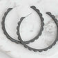 Goddess Collection - Black Athena Earrings