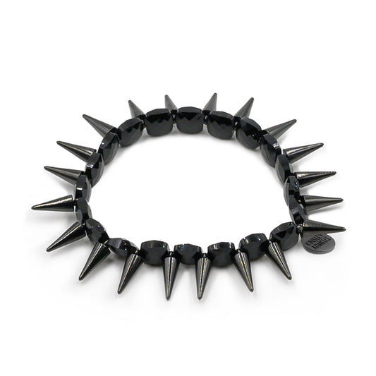 Spike Collection - Black Ezra Bracelet